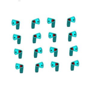 1-mold-16-cavity high-precision injection mold